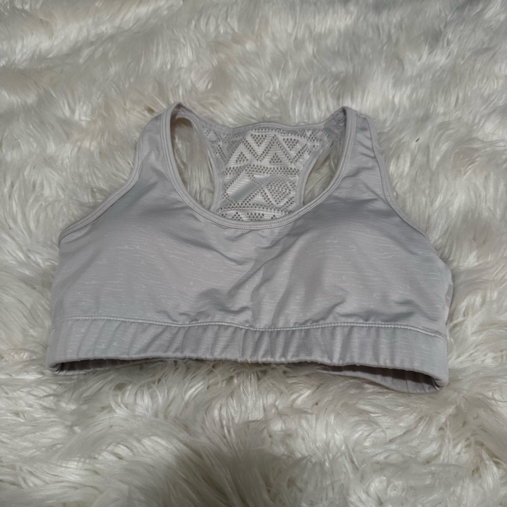 Zyia white‎ bomer sports bra size M - Picture 2 of 4
